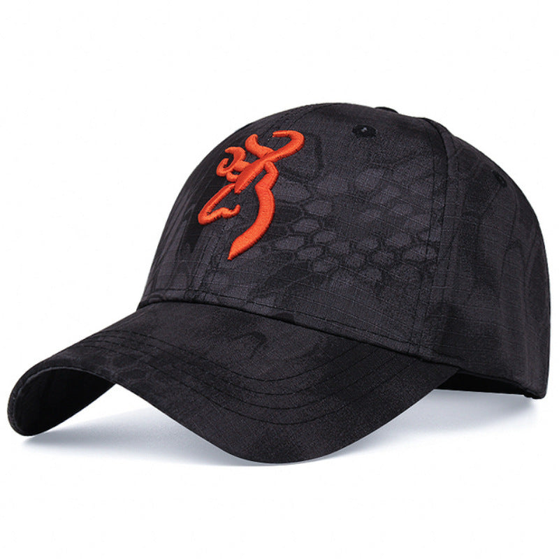 Wholesale Embroidered baseball cap visor camouflage cap